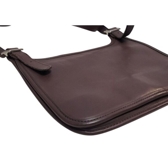 Vintage Coach 9142 Mini Crossbody Bag Brown Glove-Tanned Leather USA - Picture 2 of 14